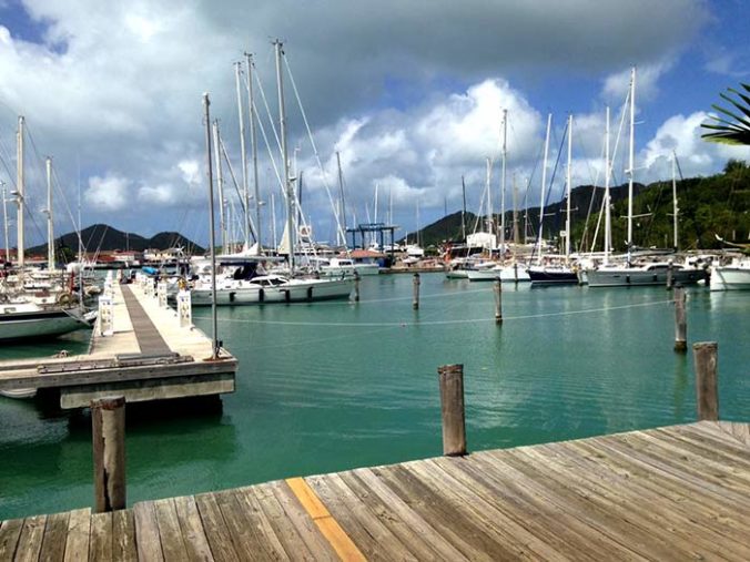 Antigua la marina Joly Harbour Sanflo